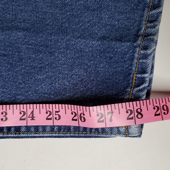 Vintage 90's Levi's Womens 552 Tapered Fit Boyfriend Cotton Jeans Size 16 Short - Picture 14 of 16